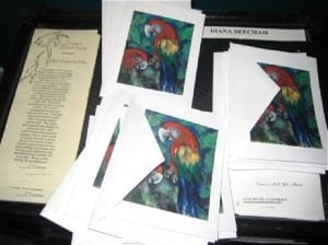 Artist's cards