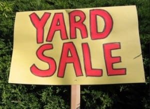 yard sale